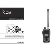 icom v85 user manual Kindle Editon