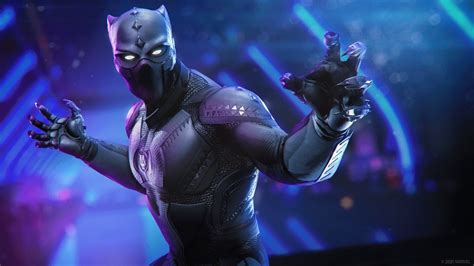 iconic Black Panther suit