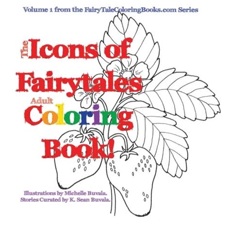 icons fairytales adult coloring book Doc