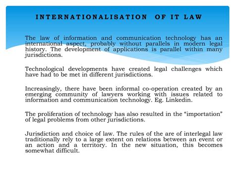 ict law and internationalisation ict law and internationalisation Kindle Editon