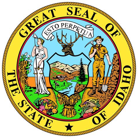 idaho state seal centimeters composition Doc