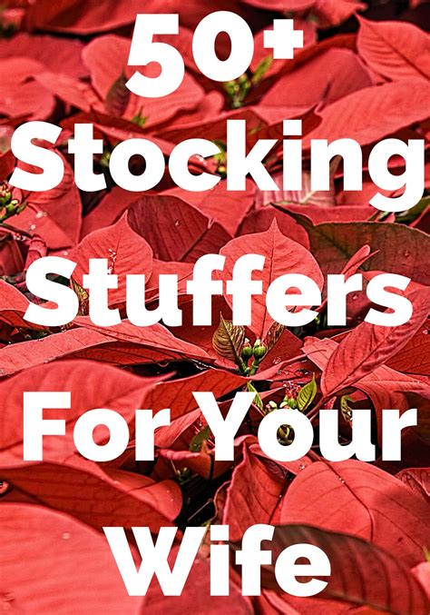 ideas for stocking stuffers for wife