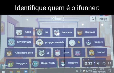 identifique quem