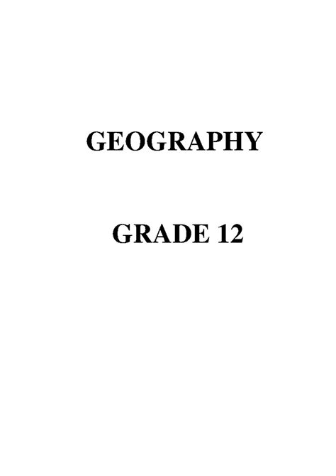 ieb past papers grade 12 geography Kindle Editon