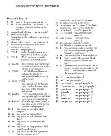 ielts general reading practice test with answers PDF