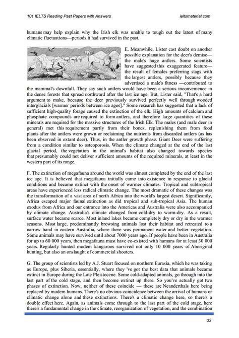 ielts reading test papers academic Reader