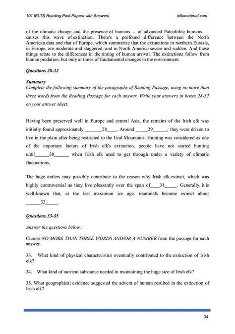 ielts reading test papers idp Doc
