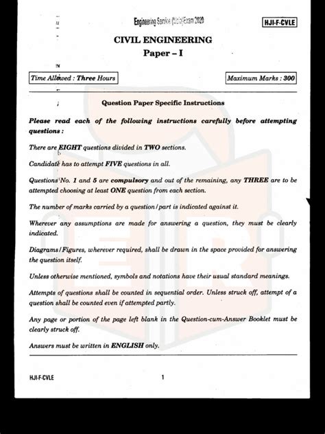 ies questions paper with answer PDF