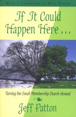 if it could happen here turning the small membership church around Epub