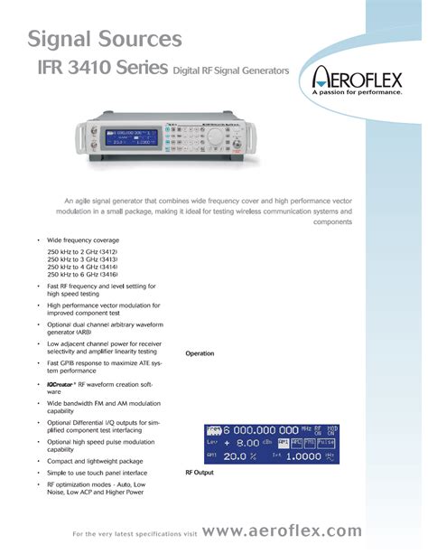 ifr 3410 series user guide Kindle Editon