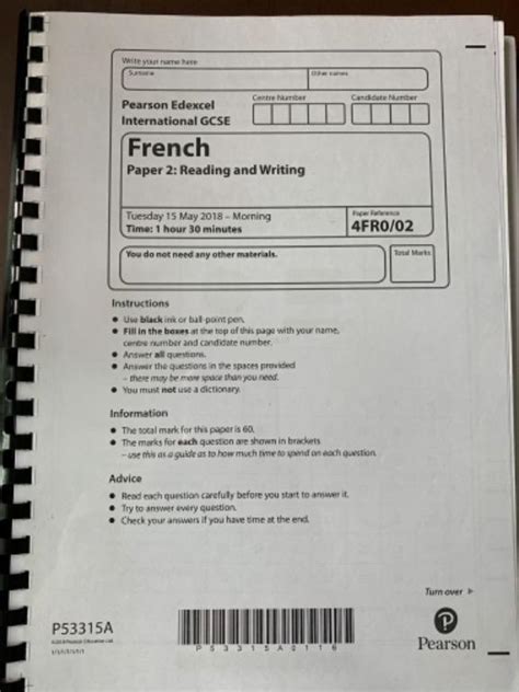 igcse french past papers 2011 PDF
