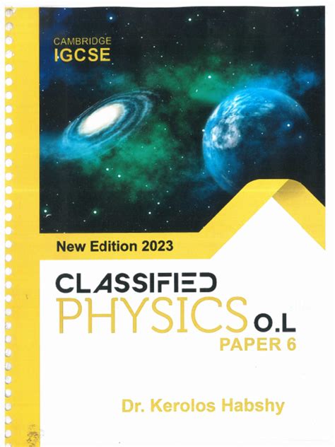 igcse physics classified past papers pdf PDF