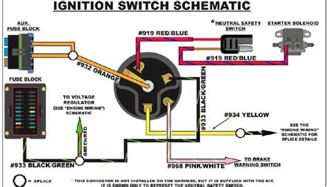 ignition switch wire diagram PDF