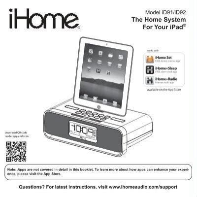 ihome id91 user manual Epub