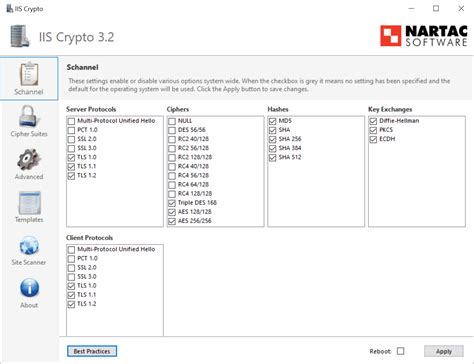 iis crypto