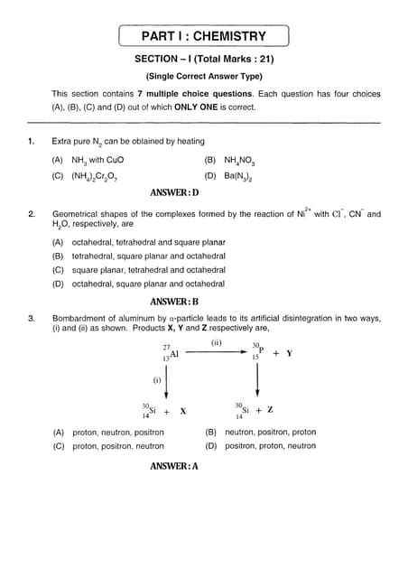 iit model question paper 2011 Kindle Editon