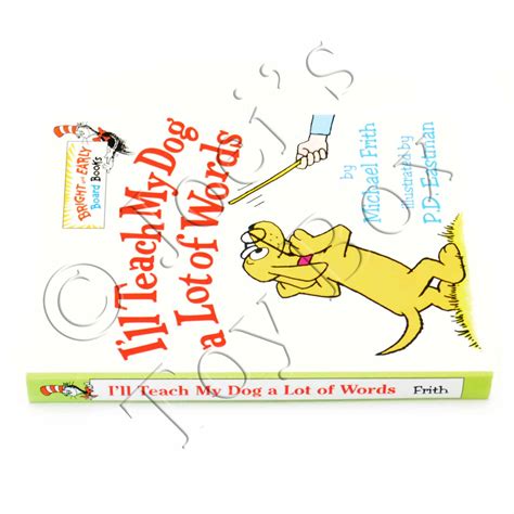 ill teach my dog a lot of words bright and early board bookstm Epub