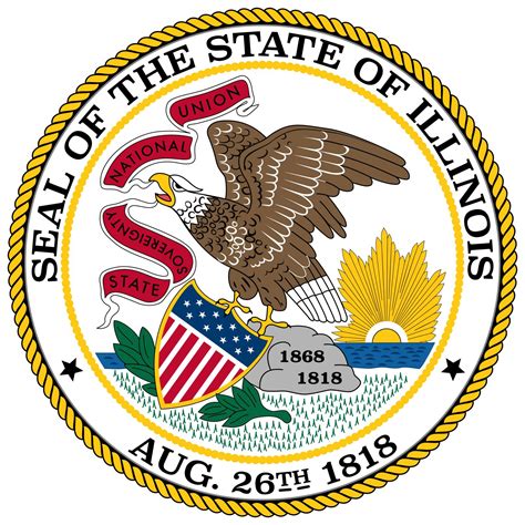 illinois state seal centimeters composition Kindle Editon