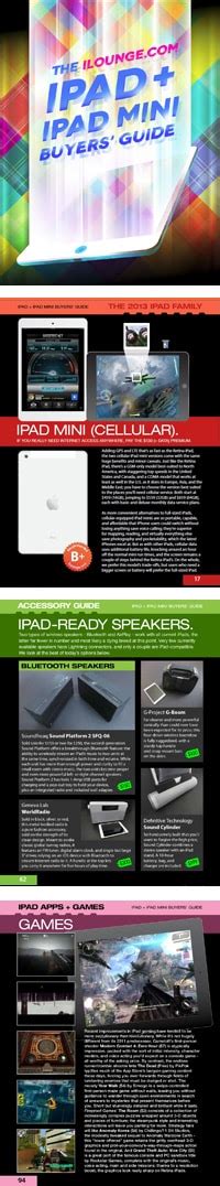 ilounge ipad buyers guide Kindle Editon