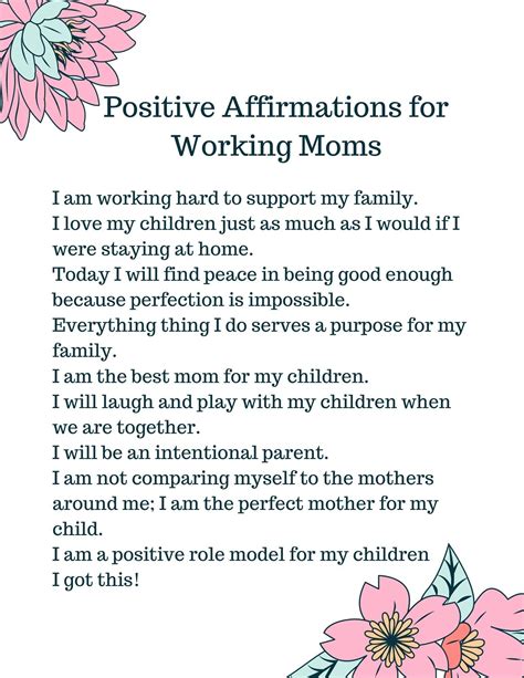 im a good mother affirmations for the not so perfect mom Doc