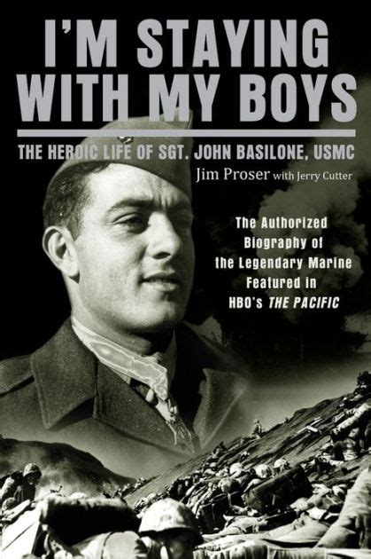 im staying with my boys the heroic life of sgt john basilone usmc Reader