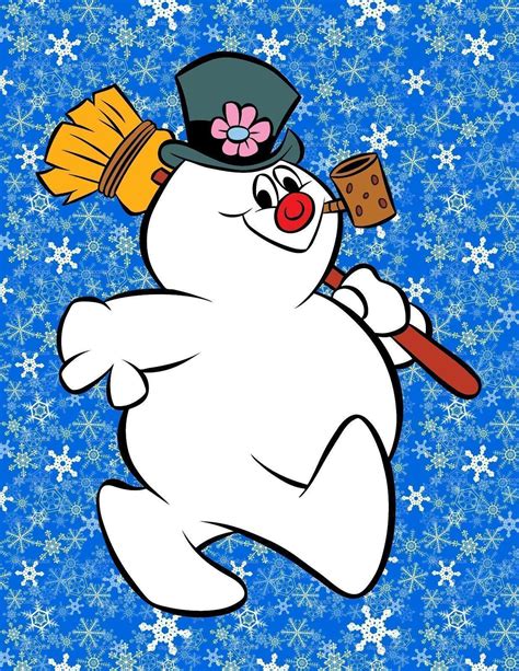 image of frosty the snowman