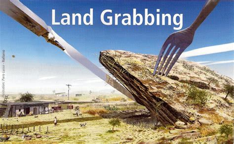 image of land grabbing