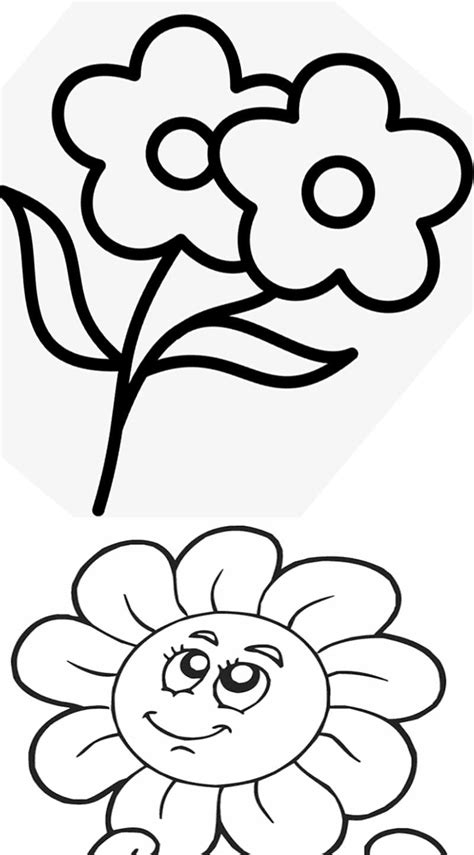 imagens de flor para colorir e imprimir