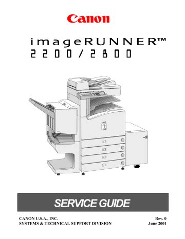 imagerunner 2200 service manual Reader