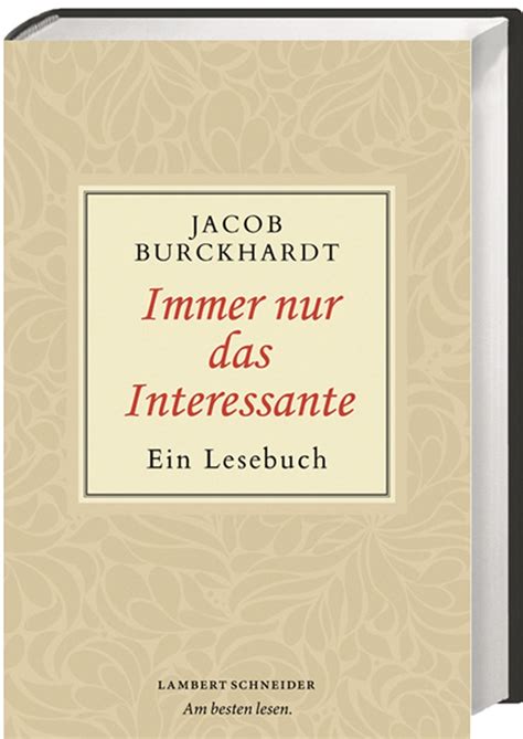 immer nur das interessante lesebuch Reader