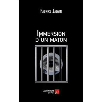 immersion dun maton jalwin fabrice ebook PDF