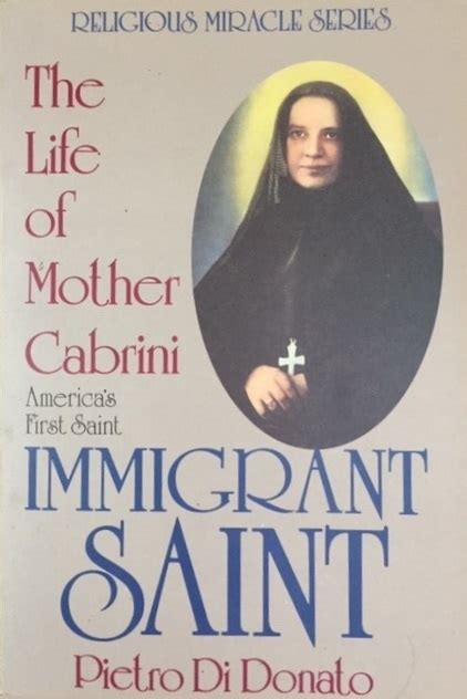 immigrant saint the life of mother cabrini religious miracle series Doc