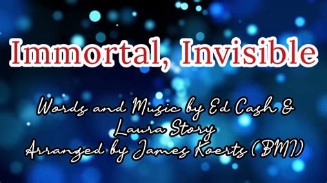 immortal invisible immortal invisible Kindle Editon