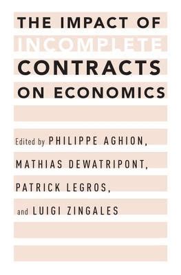 impact incomplete contracts economics ebook Reader