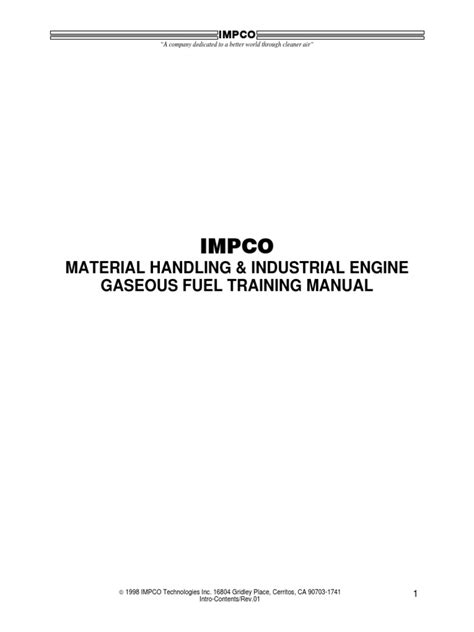 impco training manual pdf Reader