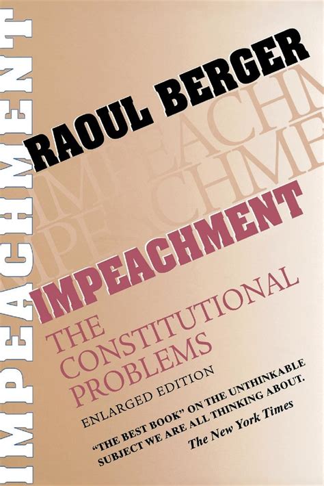 impeachment the constitutional problems Doc