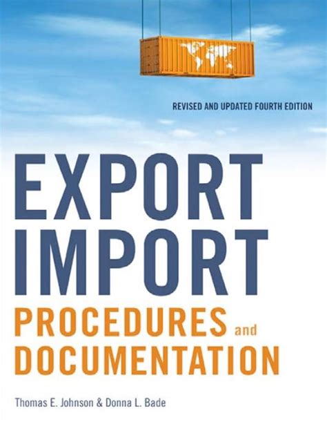 import and export documentation and procedures Epub