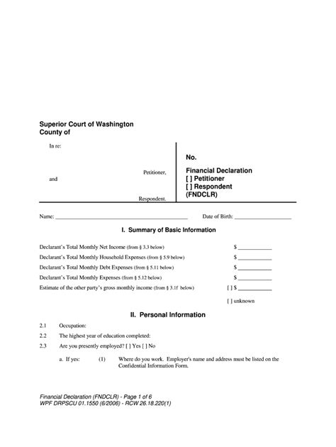 important state papers declaration washington PDF