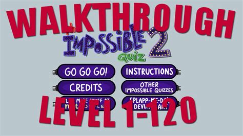 Impossible Quiz Walkthrough 2