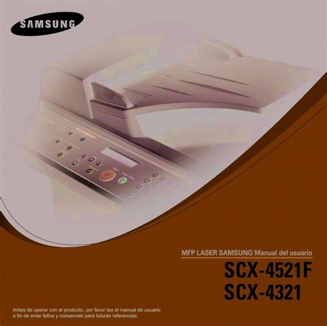 impresora samsung scx 4521f manual Doc