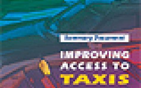 improving access to taxis free audiobook Kindle Editon