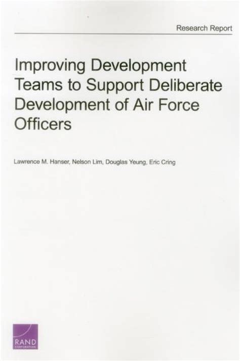 improving development support deliberate officers PDF