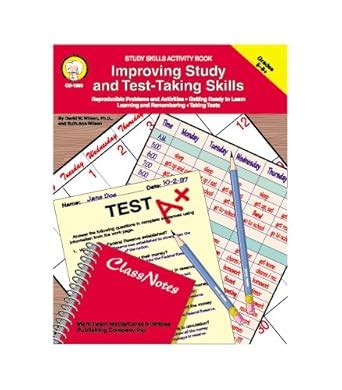 improving study and test taking skills grades 5 8 Reader