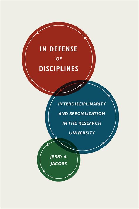 in defense of disciplines interdisciplinarity and specialization in the research university Epub