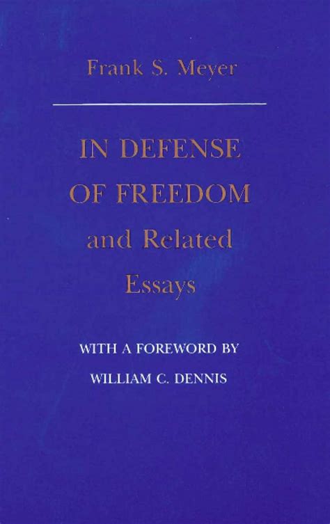 in defense of freedom and related essays Doc