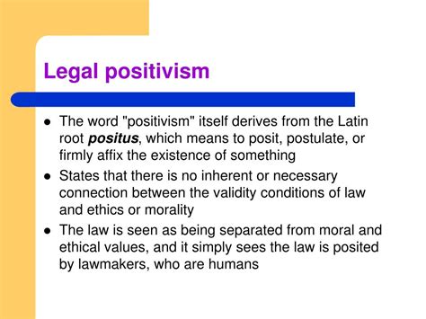 in defense of legal positivism in defense of legal positivism Doc