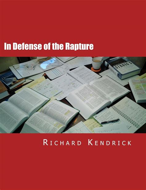 in defense of the rapture tribulation rising the series volume 1 Reader