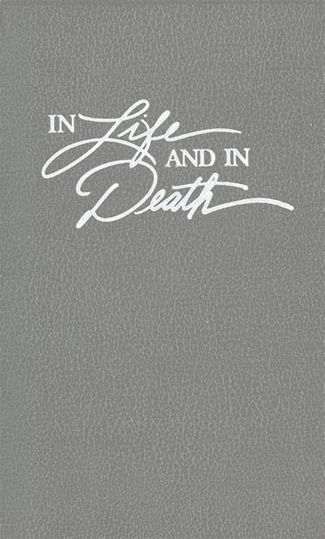 in life and in death a pastoral guide for funerals Kindle Editon