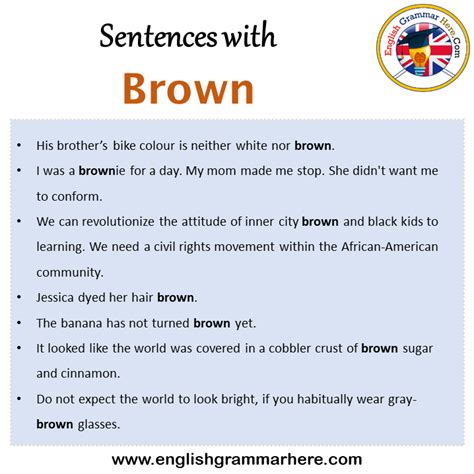 in one sentence why brown