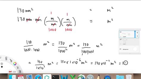 in squared to m squared